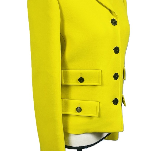 Christian Dior Single-Breasted Wool BlazerSize: US 10 / FR 42